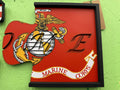 Custom Monogram Marine Corps Wall Art-Right Side Puzzle Piece