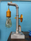Steampunk Industrial Pipe Lamp
